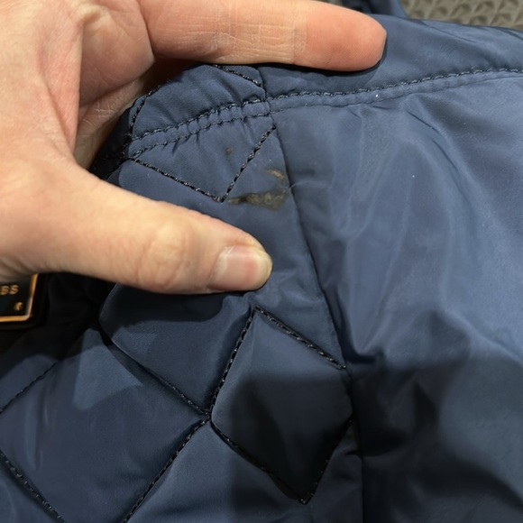 MARC JACOBS New York Navy Puffer Tote - Picture 3 of 6